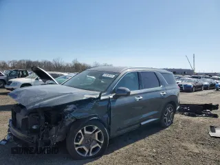2023 Hyundai Palisade Limited z VIN KM8R5DGE1PU517064, wystawiony jako Copart lot #51810615 z przebiegiem 25 490 mil mil oraz Szkoda całkowita • Salvage title. Historia ofert i sprzedaży dostępna na DreamBid. Obrazek 1.