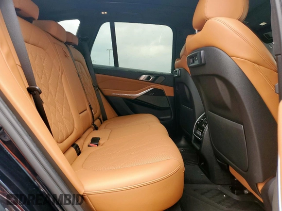 2023 BMW X5 sDrive40i with VIN 5UXCR4C07P9N48328, listed as a Copart auction lot 57619515 with 32,174 mi miles and Salvage title. Bid and sale history available at DreamBid. Image 11.