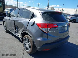 2021 Honda HR-V EX-L with VIN 3CZRU5H75MM704623, listed as a IAAI auction lot 41336212 with 47,916 mi miles. Bid and sale history available at carsss.com. Image 3.