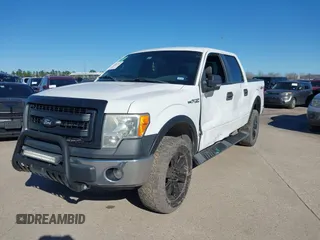 2014 Ford F-150 XL with VIN 1FTFW1EF0EFC74637, listed as a IAAI auction lot 41459594 with 164,970 mi miles. Bid and sale history available at carsss.com. Image 2.