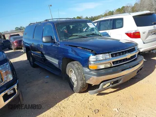 2002 Chevrolet Suburban LS with VIN 3GNEC16ZX2G275244, listed as a IAAI auction lot 41486081 with 1 mi miles. Bid and sale history available at carsss.com. Image 1.