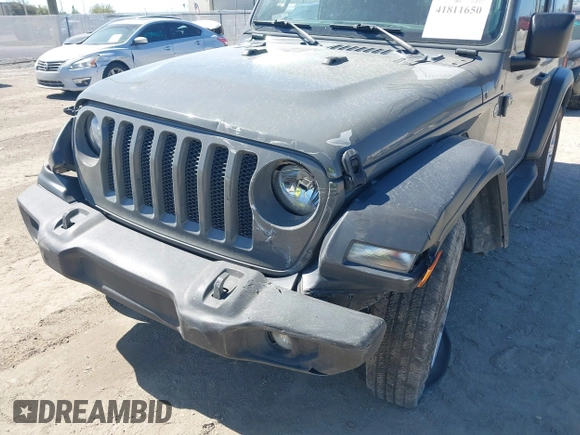 2020 Jeep Wrangler Sport S с VIN 1C4GJXAN4LW208110, выставлен на аукционе IAAI как лот 41811650 с пробегом 48 623 миль миль и . История ставок и продаж доступна на DreamBid. Изображение 6.