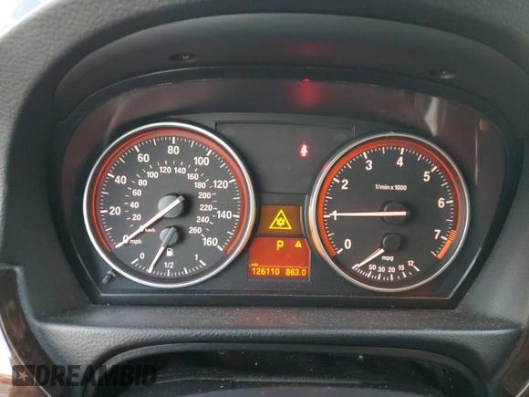 2011 BMW 3 Series 328i xDrive with VIN WBAPK7G53BNN71178, listed as a Copart auction lot 86697524 with 126,110 mi miles and Salvage Title. Bid and sale history available at carsss.com. Image 9.