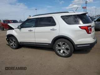 2019 Ford Explorer Platinum с VIN 1FM5K8HTXKGA78112, выставлен на аукционе Copart как лот 55954715 с пробегом 67 959 миль миль и Списание • Salvage title. История ставок и продаж доступна на DreamBid. Изображение 2.