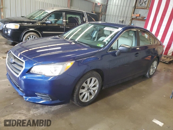 2017 Subaru Legacy with VIN 4S3BNAB67H3041107, listed as a Copart auction lot 51482065 with 52,643 mi miles and Salvage Title. Bid and sale history available at carsss.com. Image 1.