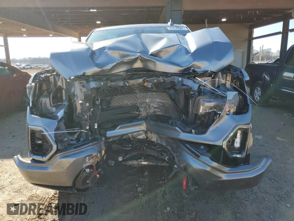 2021 GMC Sierra 1500 AT4 with VIN 1GTP9EEL8MZ209878, listed as a Copart auction lot 43630505 with 61,755 mi miles and Salvage Title. Bid and sale history available at carsss.com. Image 5.