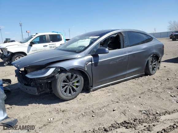 2019 Tesla Model X 75D with VIN 5YJXCBE23KF161460, listed as a Copart auction lot 81601113 with 0 miles and Non Repairable. Bid and sale history available at carsss.com. Image 1.