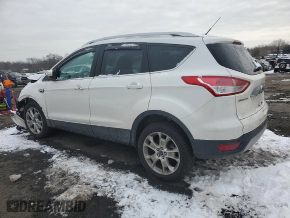 2016 Ford Escape Titanium with VIN 1FMCU9J90GUC70945, listed as a Copart auction lot 44897595 with 119,875 mi miles and Salvage Title. Bid and sale history available at DreamBid. Image 2.