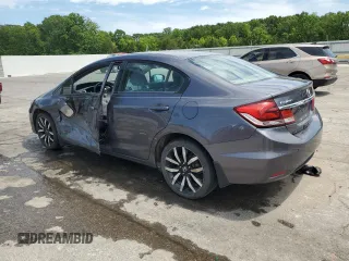 2015 Honda Civic EX-L z VIN 2HGFB2F92FH505016, wystawiony jako Copart lot #58064895 z przebiegiem 190 443 mil mil oraz Szkoda całkowita • Salvage title. Historia ofert i sprzedaży dostępna na DreamBid. Obrazek 2.