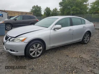 2008 Lexus GS 350 with VIN JTHCE96SX80016695, listed as a Copart auction lot 71560974 with 0 mi miles and Salvage Title. Bid and sale history available at carsss.com. Image 1.