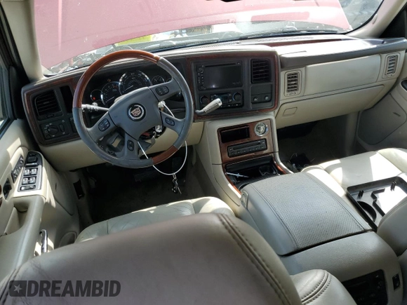 2005 Cadillac Escalade z VIN 1GYEK63N95R203413, wystawiony jako Copart lot #53366075 z przebiegiem 219 026 mil mil oraz Szkoda całkowita • Salvage title. Historia ofert i sprzedaży dostępna na DreamBid. Obrazek 8.