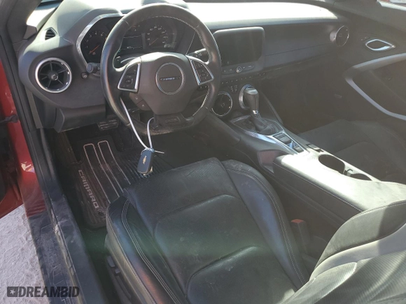 2017 Chevrolet Camaro 2LT with VIN 1G1FD1RX5H0125178, listed as a Copart auction lot 77348374 with 58,735 mi miles and Salvage Title. Bid and sale history available at carsss.com. Image 8.