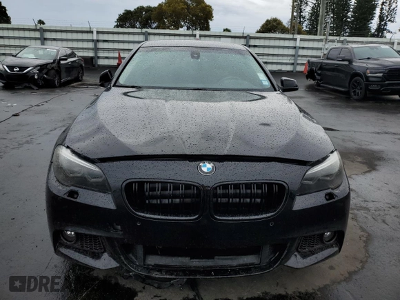 2012 BMW 5 Series 528i xDrive with VIN WBAXH5C54CDW04057, listed as a Copart auction lot 46123725 with 127,657 mi miles and Salvage Title. Bid and sale history available at DreamBid. Image 5.