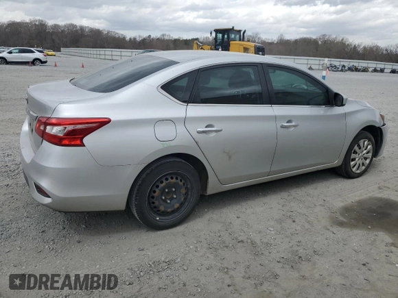 2019 Nissan Sentra SV with VIN 3N1AB7AP0KY263426, listed as a Copart auction lot 49995675 with 95,209 mi miles and Salvage Title. Bid and sale history available at DreamBid. Image 3.