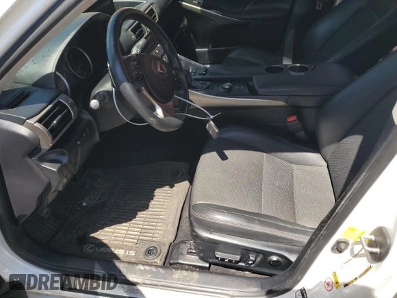 2015 Lexus IS 250 with VIN JTHBF1D20F5050254, listed as a Copart auction lot 52411465 with 158,623 mi miles and Salvage Title. Bid and sale history available at carsss.com. Image 7.