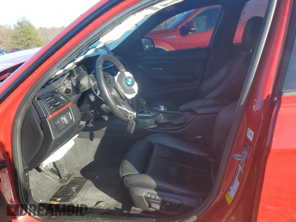 2013 BMW 3 Series 335i with VIN WBA3A9C5XDF475662, listed as a Copart auction lot 86421984 with 160,031 mi miles and Salvage Title. Bid and sale history available at carsss.com. Image 7.
