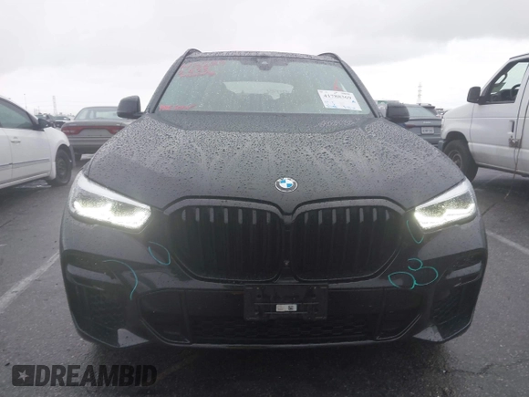 2022 BMW X5 sDrive40i with VIN 5UXCR4C08N9M23772, listed as a IAAI auction lot 41788369 with 33,198 mi miles. Bid and sale history available at carsss.com. Image 13.