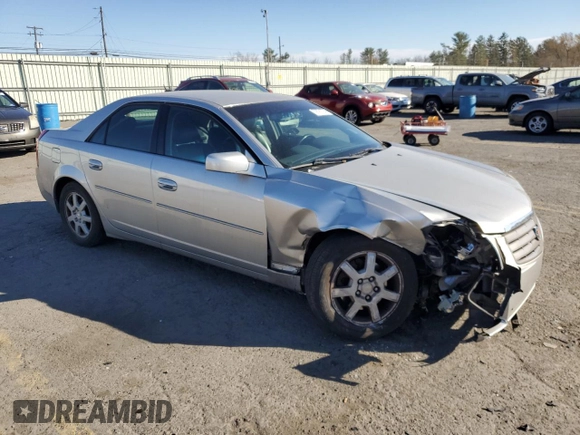 2005 Cadillac CTS with VIN 1G6DM56T850233543, listed as a Copart auction lot 79091284 with 162,388 mi miles and Salvage Title. Bid and sale history available at carsss.com. Image 4.