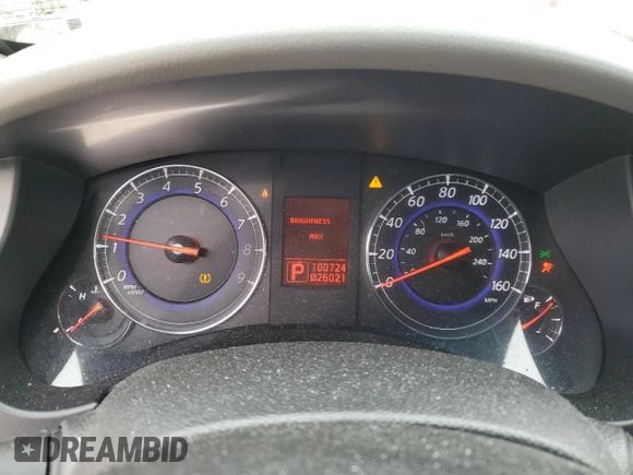 2009 Infiniti EX Journey with VIN JNKAJ09F49M952013, listed as a Copart auction lot 41631005 with 100,724 mi miles and Salvage title. Bid and sale history available at DreamBid. Image 9.