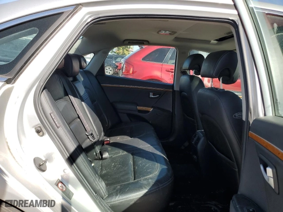 2007 Hyundai Azera SE with VIN KMHFC46F57A201980, listed as a Copart auction lot 74619494 with 0 mi miles and Salvage Title. Bid and sale history available at carsss.com. Image 10.