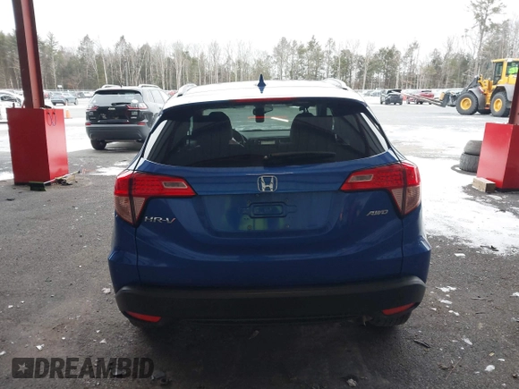 2018 Honda HR-V EX-L Navi with VIN 3CZRU6H70JM721301, listed as a IAAI auction lot 41212471 with 78,691 mi miles. Bid and sale history available at carsss.com. Image 16.