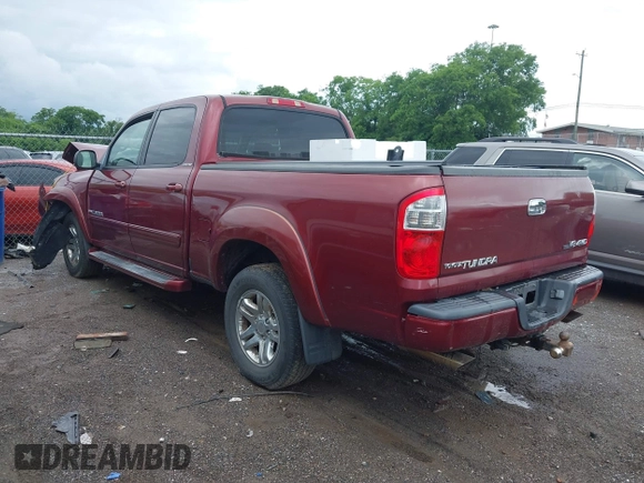 2005 Toyota Tundra Limited with VIN 5TBDT48145S483700, listed as a IAAI auction lot 42266915 with 205,150 mi miles and . Bid and sale history available at DreamBid. Image 3.
