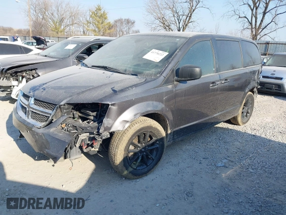 2019 Dodge Grand Caravan SE with VIN 2C4RDGBGXKR727315, listed as a IAAI auction lot 41770222 with 97,561 mi miles and . Bid and sale history available at DreamBid. Image 2.