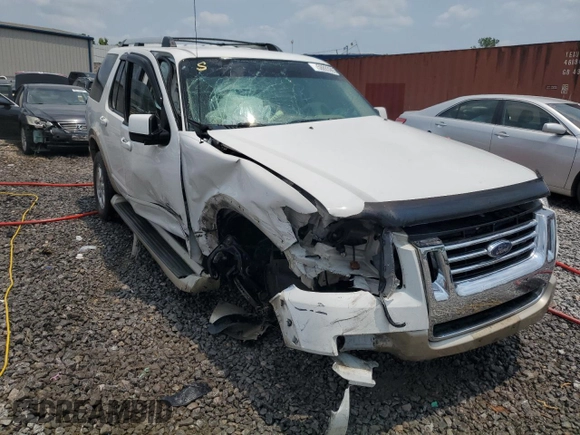2007 Ford Explorer Eddie Bauer with VIN 1FMEU64E37UB21283, listed as a Copart auction lot 58893965 with Not provided miles and Salvage title. Bid and sale history available at DreamBid. Image 4.