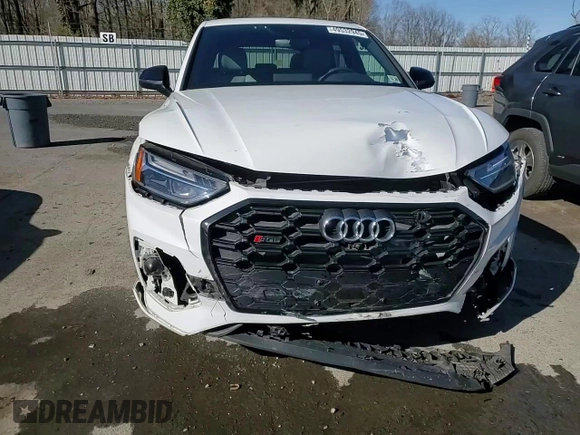 2021 Audi SQ5 Premium Plus with VIN WA1B4AFYXM2027503, listed as a Copart auction lot 49532945 with 68,674 mi miles and Salvage Title. Bid and sale history available at carsss.com. Image 12.
