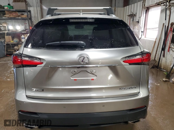2015 Lexus NX 200t z VIN JTJBARBZ3F2013521, wystawiony jako Copart lot #49869935 z przebiegiem 147 666 mil mil oraz Szkoda całkowita • Salvage title. Historia ofert i sprzedaży dostępna na DreamBid. Obrazek 6.