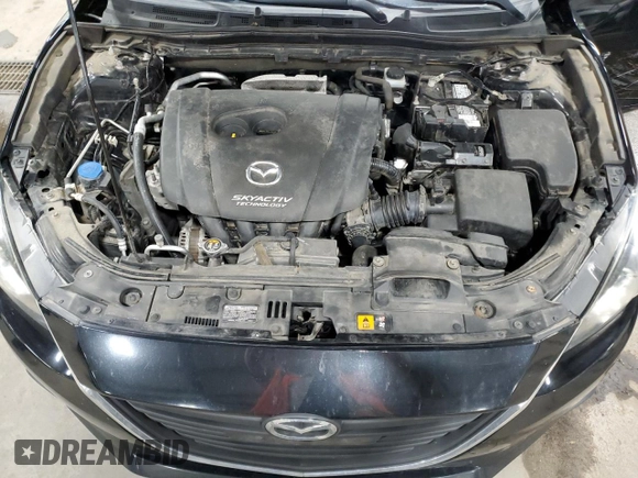 2015 Mazda 3 i SV with VIN JM1BM1T77F1273127, listed as a Copart auction lot 50403795 with 135,182 mi miles and Salvage Title. Bid and sale history available at carsss.com. Image 11.