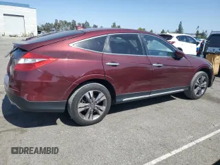 2014 Honda Crosstour EX-L z VIN 5J6TF1H50EL002025, wystawiony jako Copart lot #58432165 z przebiegiem Nie podano mil oraz Szkody całkowita. Historia ofert i sprzedaży dostępna na DreamBid. Obrazek 3.
