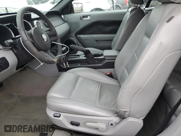 2007 Ford Mustang Deluxe with VIN 1ZVHT84N775223032, listed as a Copart auction lot 52597025 with 78,121 mi miles and Salvage Title. Bid and sale history available at carsss.com. Image 7.