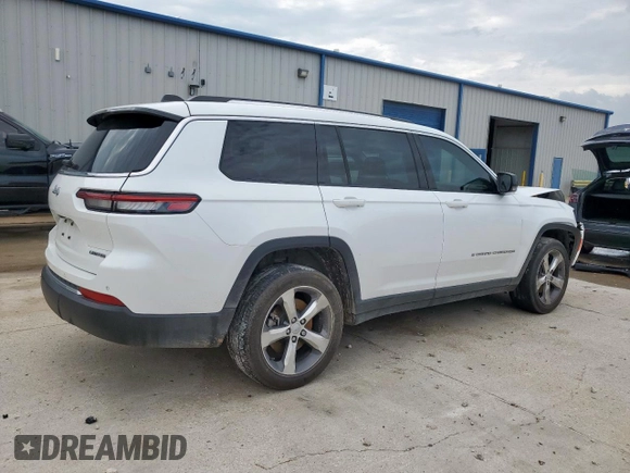 2021 Jeep Grand Cherokee Limited with VIN 1C4RJJBG9M8143251, listed as a Copart auction lot 58413385 with 60,787 mi miles and Salvage title. Bid and sale history available at DreamBid. Image 3.
