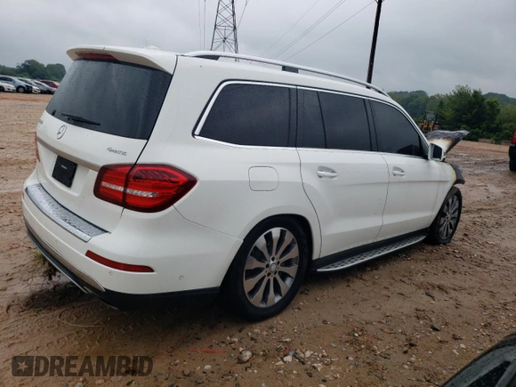 2017 Mercedes-Benz GLS with VIN 4JGDF6EE1HA834254, listed as a Copart auction lot 62611443 with 126,799 mi miles. Bid and sale history available at carsss.com. Image 3.