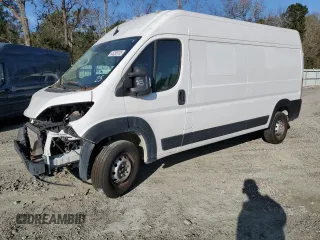 2023 Ram ProMaster Cargo with VIN 3C6LRVDG4PE545506, listed as a Copart auction lot 45299735 with 16,783 mi miles and Salvage Title. Bid and sale history available at carsss.com. Image 1.