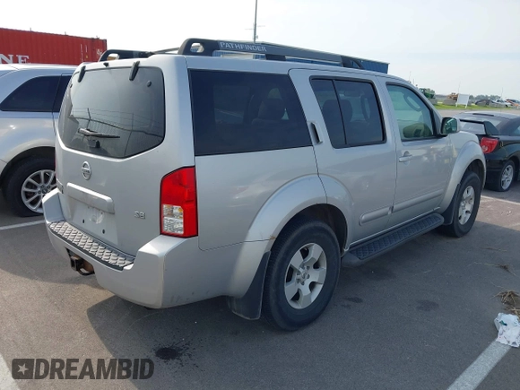 2006 Nissan Pathfinder SE with VIN 5N1AR18W36C614259, listed as a IAAI auction lot 42640344 with 127,300 mi miles and . Bid and sale history available at DreamBid. Image 4.