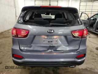 2020 Kia Sorento LX V6 with VIN 5XYPG4A5XLG613172, listed as a Copart auction lot 49513745 with 120,142 mi miles and Salvage Title. Bid and sale history available at carsss.com. Image 6.