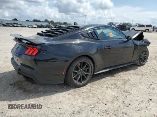 2024 Ford Mustang Dark Horse with VIN 1FA6P8R0XR5501426, listed as a Copart auction lot 71788544 with 0 mi miles and Salvage Title. Bid and sale history available at carsss.com. Image 3.