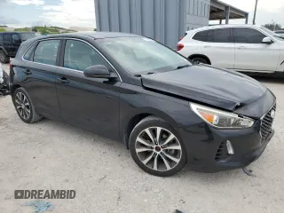 2018 Hyundai Elantra GT with VIN KMHH35LE6JU016384, listed as a Copart auction lot 71942554 with 98,488 mi miles and Non Repairable. Bid and sale history available at carsss.com. Image 4.