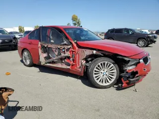 2013 BMW 3 Series 328i with VIN WBA3C1G57DNR47232, listed as a Copart auction lot 52994145 with 103,929 mi miles and Salvage Title. Bid and sale history available at carsss.com. Image 4.