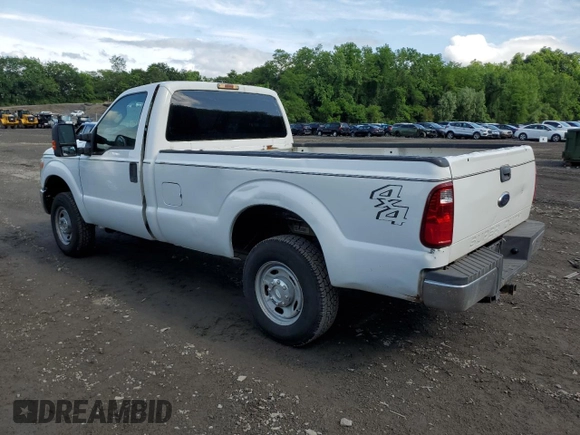 2012 Ford F-250 XL with VIN 1FTBF2B69CEC54446, listed as a Copart auction lot 59689675 with 152,278 mi miles and Non repairable. Bid and sale history available at DreamBid. Image 2.