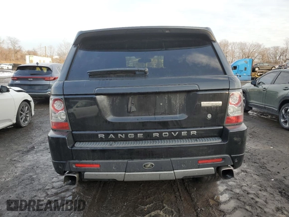 2011 Land Rover Range Rover Sport SC with VIN SALSP2E42BA292607, listed as a Copart auction lot 43800985 with 155,507 mi miles and Salvage Title. Bid and sale history available at carsss.com. Image 6.