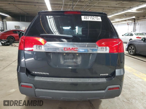 2013 GMC Terrain SLE z VIN 2GKFLREK8D6249809, wystawiony jako Copart lot #49715215 z przebiegiem 107 497 mil mil oraz Szkoda całkowita • Salvage title. Historia ofert i sprzedaży dostępna na DreamBid. Obrazek 6.