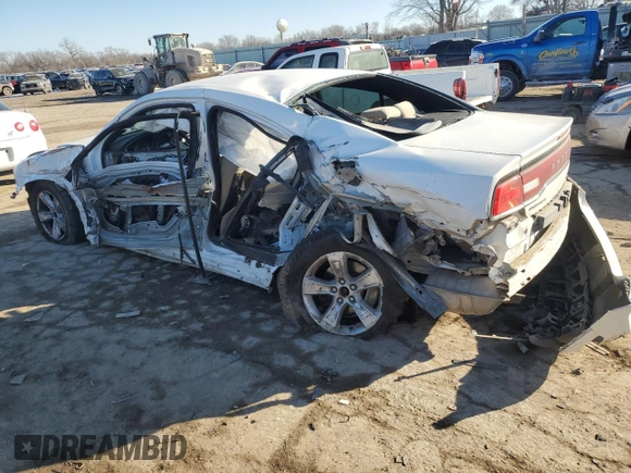 2013 Dodge Charger SE with VIN 2C3CDXBG8DH719460, listed as a Copart auction lot 42137105 with Not Provided miles and Salvage Title. Bid and sale history available at DreamBid. Image 2.