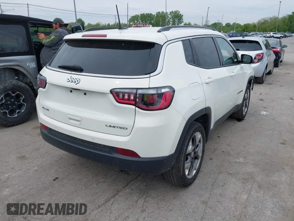 2021 Jeep Compass Limited с VIN 3C4NJDCBXMT515300, выставлен на аукционе IAAI как лот 42290070 с пробегом 110 390 миль миль и . История ставок и продаж доступна на DreamBid. Изображение 4.
