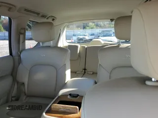 2011 Infiniti QX56 7-passenger with VIN JN8AZ2NEXB9001184, listed as a Copart auction lot 81480694 with 208,947 mi miles and Clean Title. Bid and sale history available at carsss.com. Image 10.
