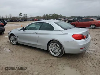 2014 BMW 4 Series 428i with VIN WBA3V7C50EJ873373, listed as a Copart auction lot 44395565 with 33,042 mi miles and Salvage title. Bid and sale history available at DreamBid. Image 2.