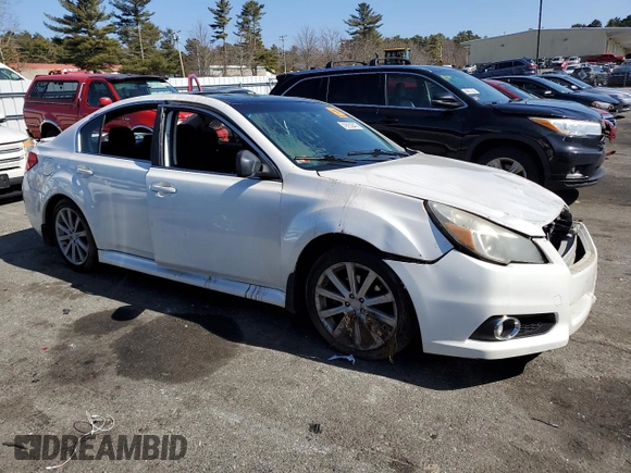 2013 Subaru Legacy Premium with VIN 4S3BMBG60D3029165, listed as a Copart auction lot 49253845 with 202,819 mi miles and Salvage Title. Bid and sale history available at DreamBid. Image 4.