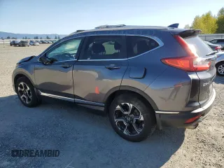 2019 Honda CR-V Touring with VIN JHLRW2H95KX022822, listed as a Copart auction lot 53822095 with 98,134 mi miles and Salvage Title. Bid and sale history available at DreamBid. Image 2.